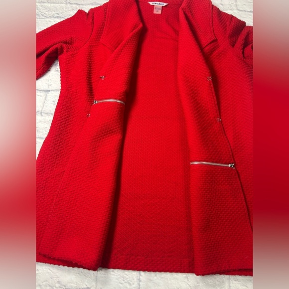 Peter Nygard Vibrant Red Jacket. Size 2X. - Picture 7 of 8